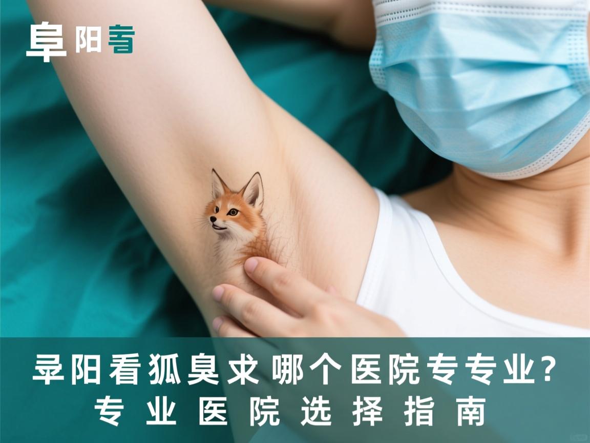 阜阳看狐臭哪个医院专业？专业医院选择指南