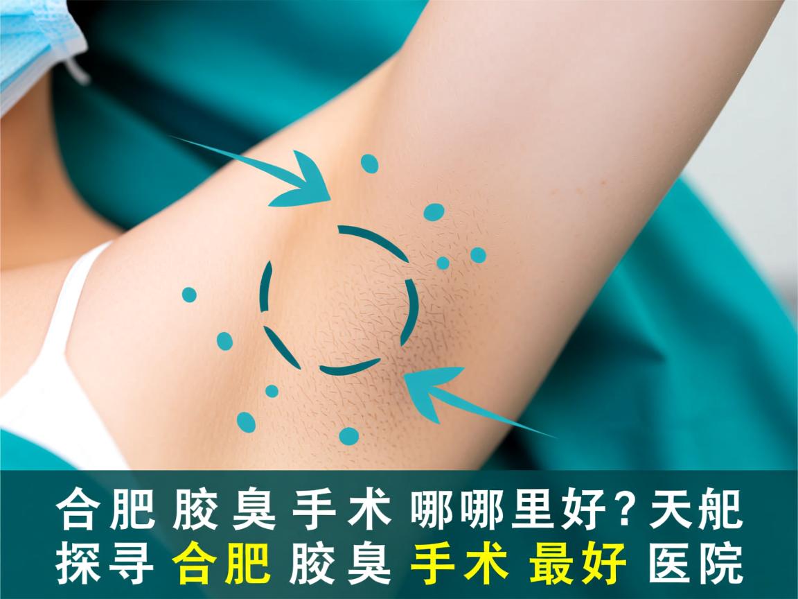 合肥腋臭手术哪里好？探寻合肥腋臭手术最好医院
