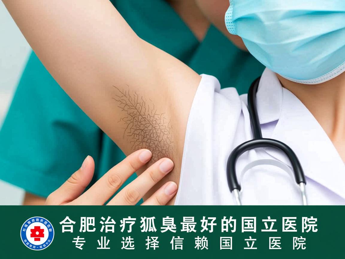 合肥治疗狐臭最好的国立医院，专业选择信赖国立医院