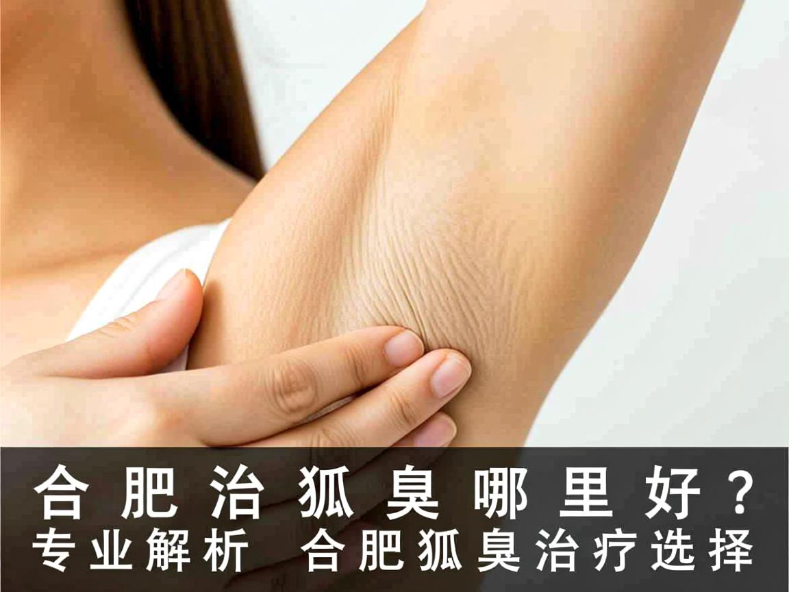 合肥治狐臭哪里好？专业解析合肥狐臭治疗选择