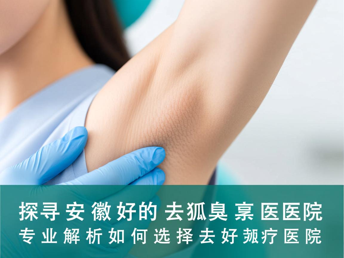 探寻安徽好的去狐臭医院，专业解析如何选择好的去狐臭医院