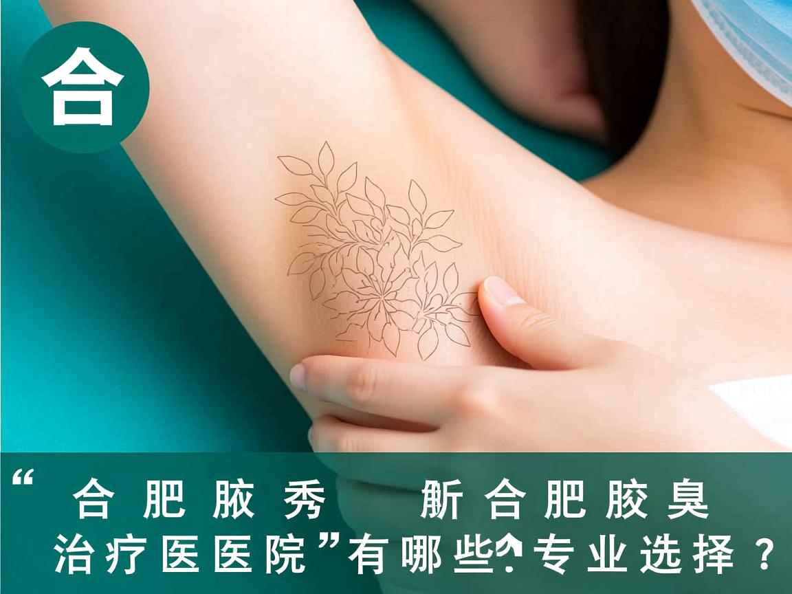 合肥腋秀解析，合肥腋臭治疗医院有哪些专业选择？