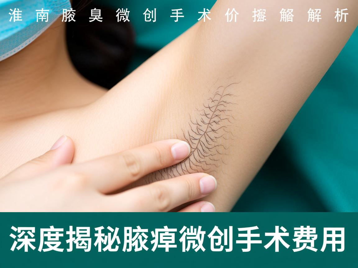 淮南腋臭微创手术价格解析，深度揭秘腋臭微创手术费用