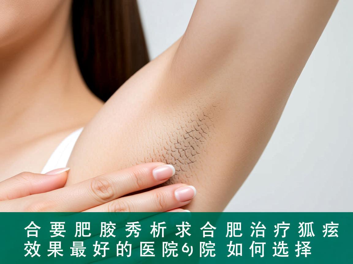 合肥腋秀解析，合肥治疗狐臭效果最好的医院如何选择