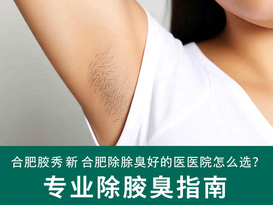 合肥腋秀解析，合肥除腋臭好的医院怎么选？专业除腋臭指南