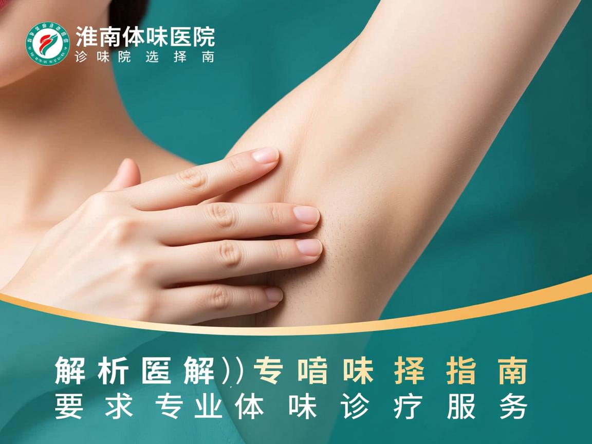 淮南体味诊疗医院选择指南，解析专业体味诊疗服务