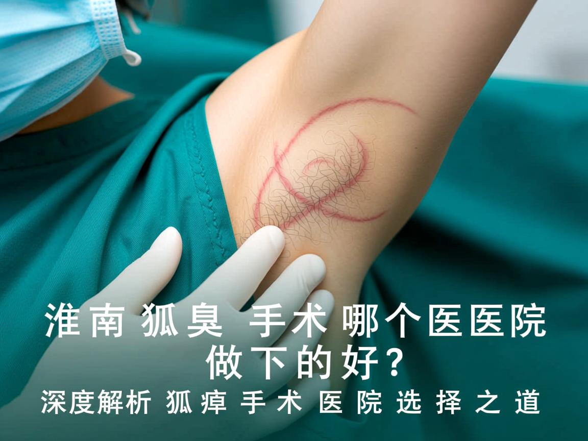 淮南狐臭手术哪个医院做的好？深度解析狐臭手术医院选择之道