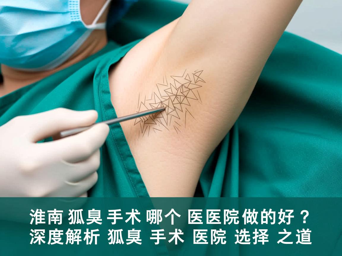 淮南狐臭手术哪个医院做的好？深度解析狐臭手术医院选择之道