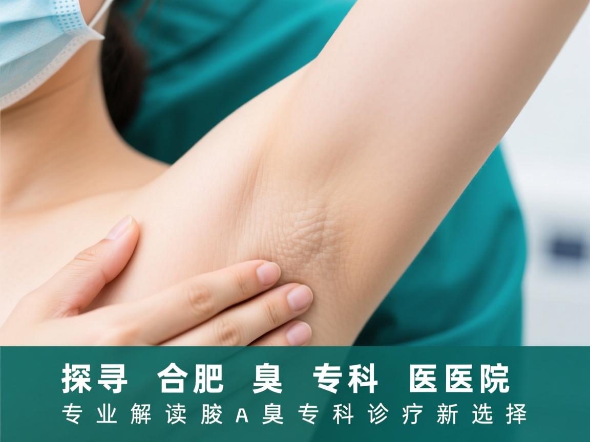 探寻合肥腋臭专科医院，专业解读腋臭专科诊疗新选择