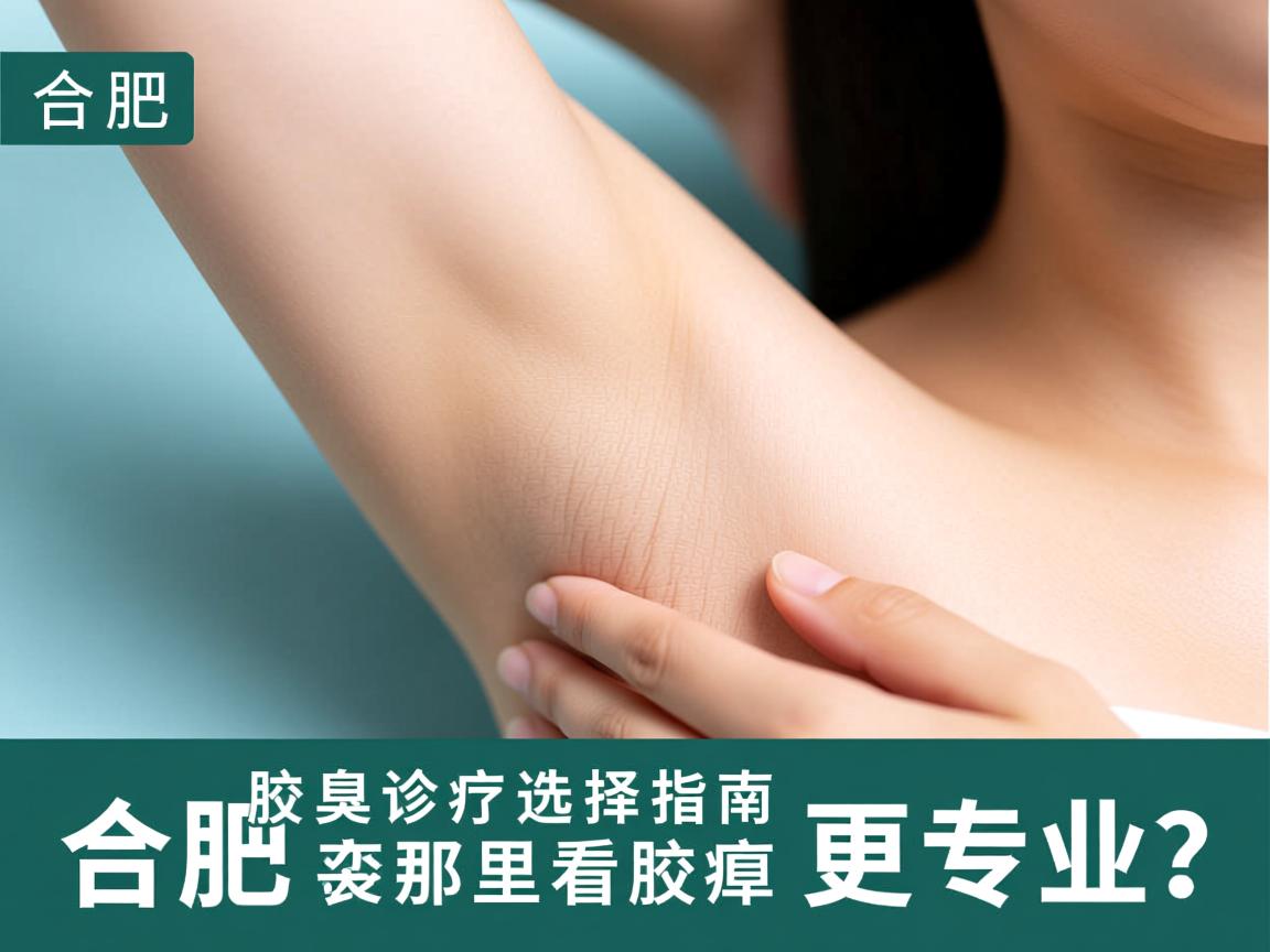 合肥腋臭诊疗选择指南，在合肥那里看腋臭更专业？