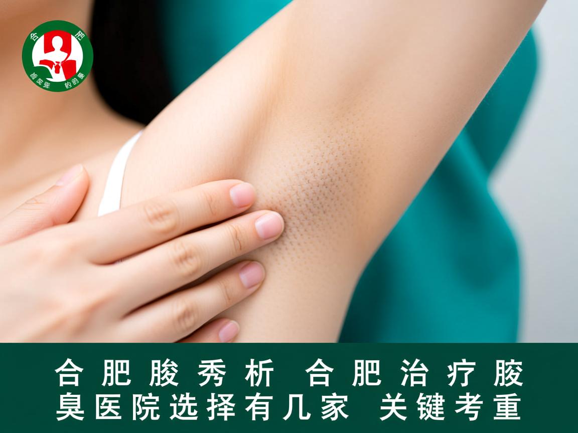 合肥腋秀解析，合肥治疗腋臭的医院选择有几家关键考量