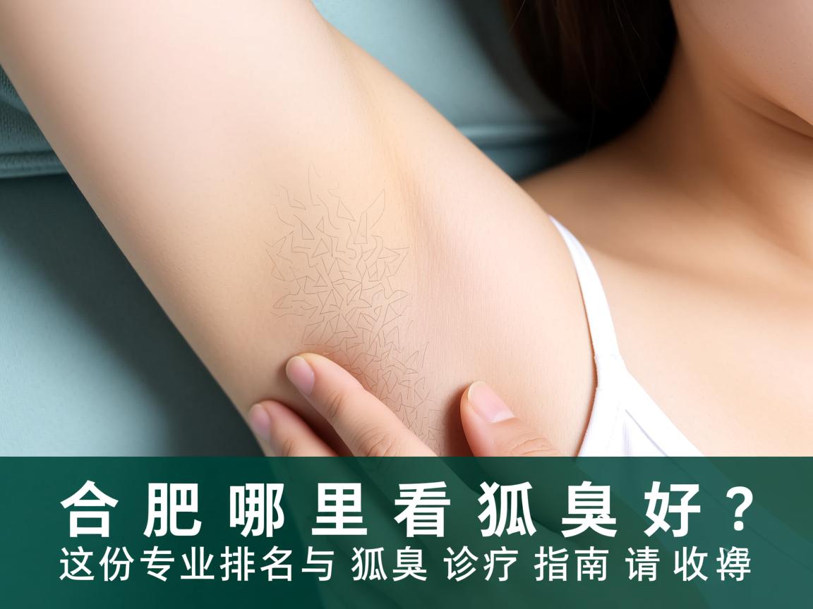 合肥哪里看狐臭好？这份专业排名与狐臭诊疗指南请收好