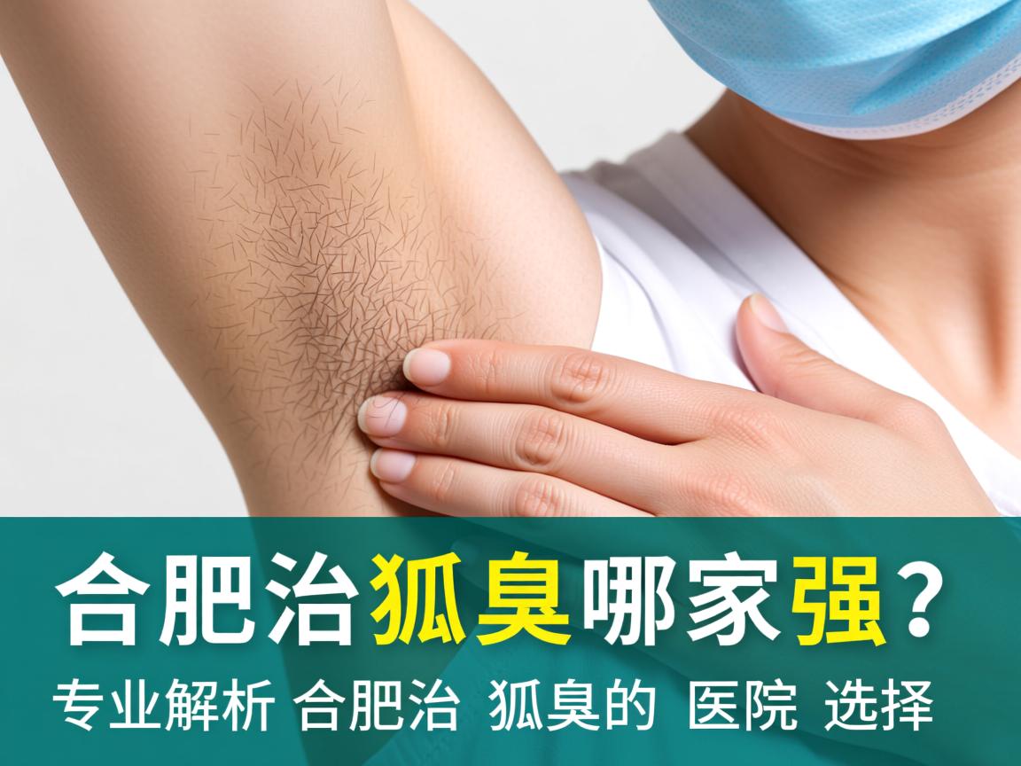 合肥治狐臭哪家强？专业解析合肥治狐臭的医院选择