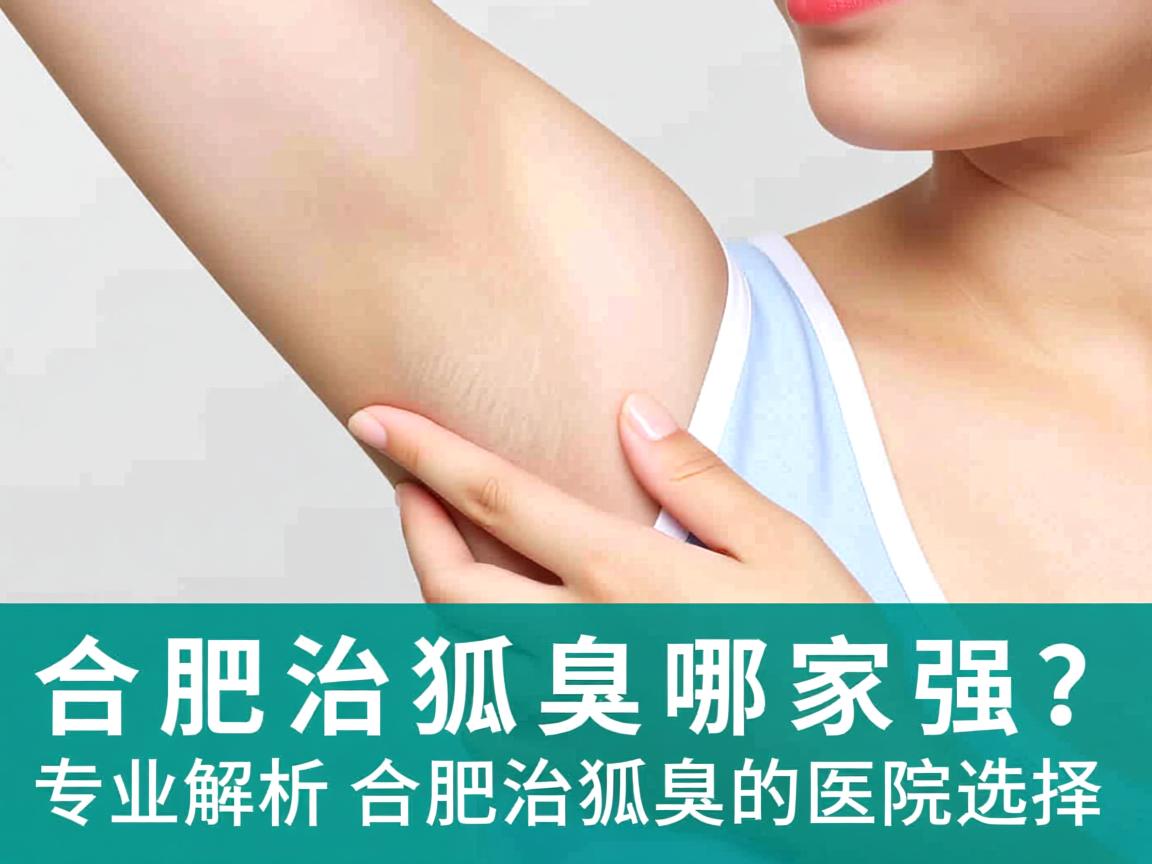 合肥治狐臭哪家强？专业解析合肥治狐臭的医院选择