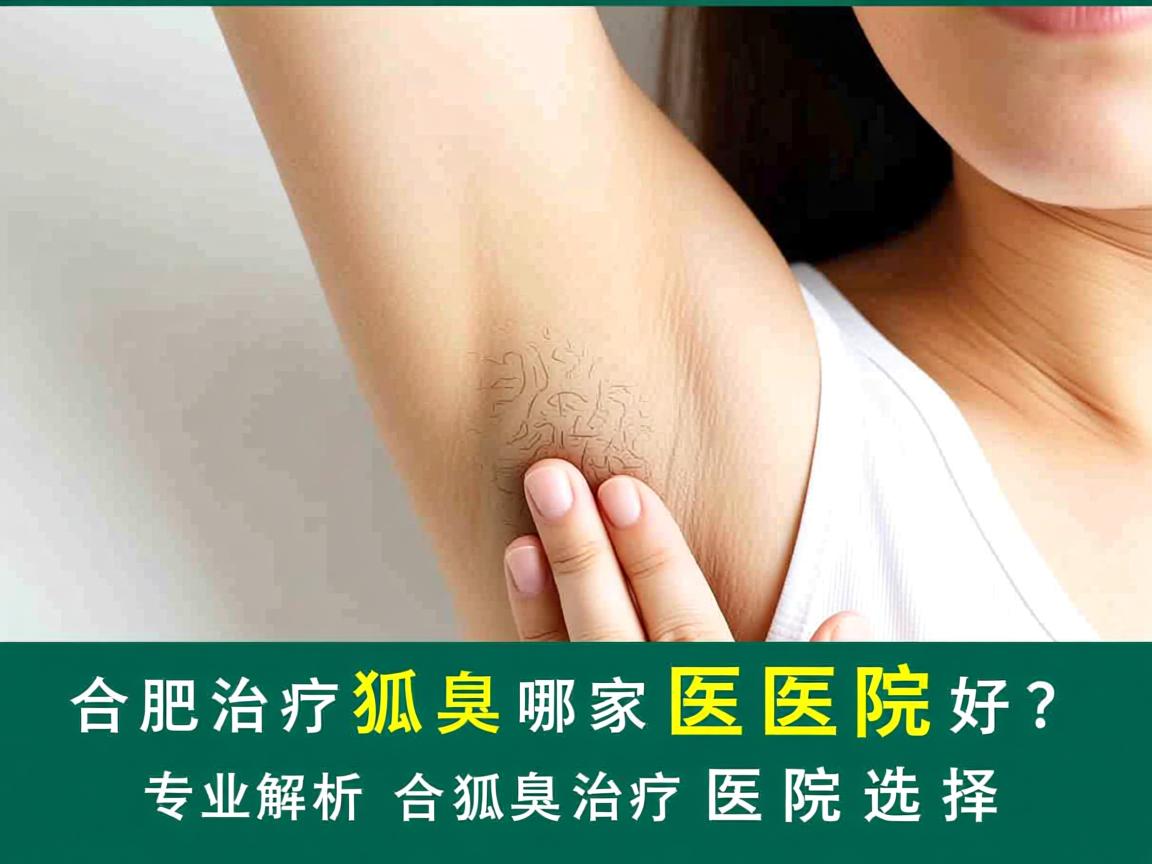 合肥治疗狐臭哪家医院好？专业解析合肥狐臭治疗医院选择