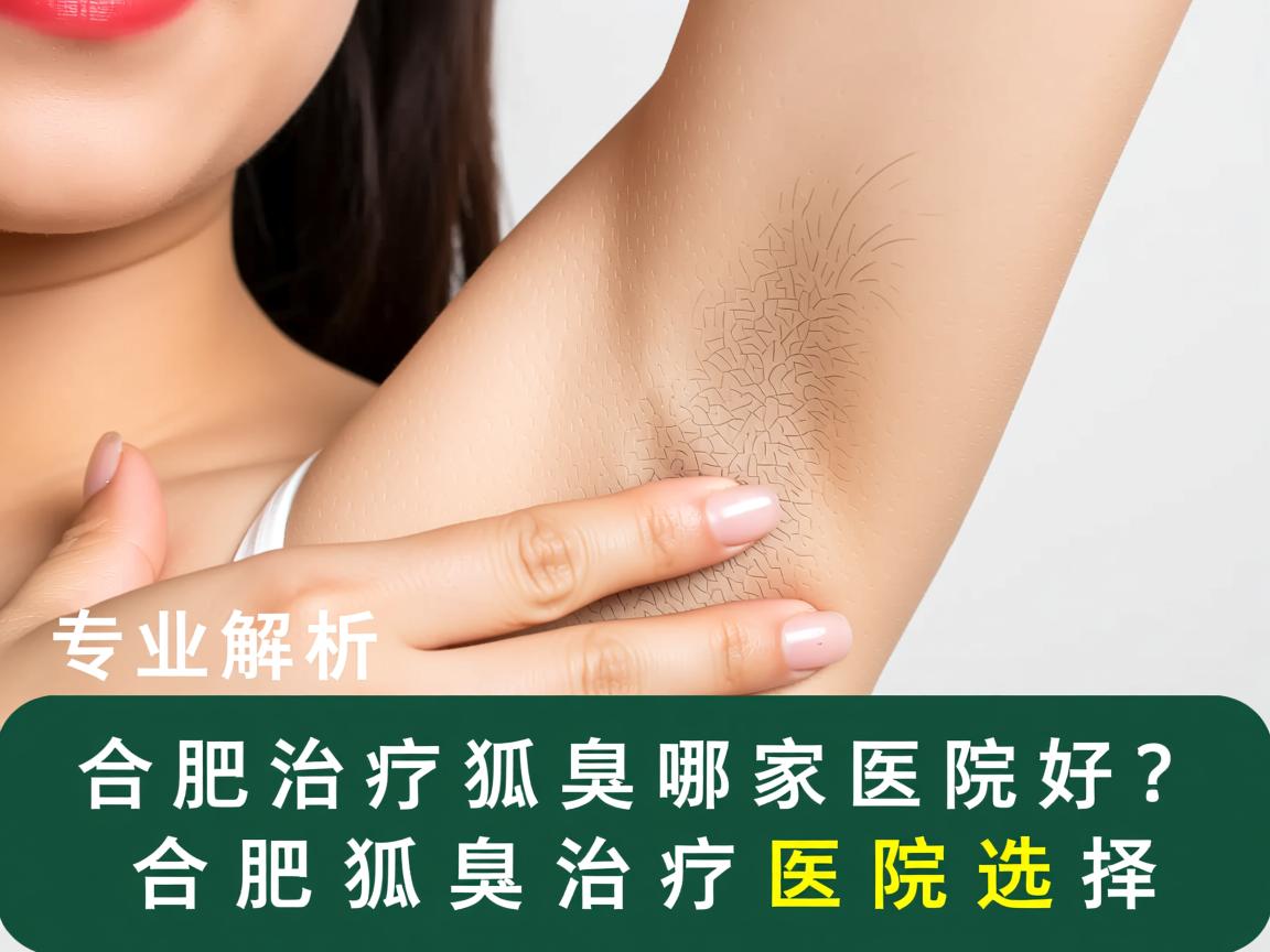 合肥治疗狐臭哪家医院好？专业解析合肥狐臭治疗医院选择