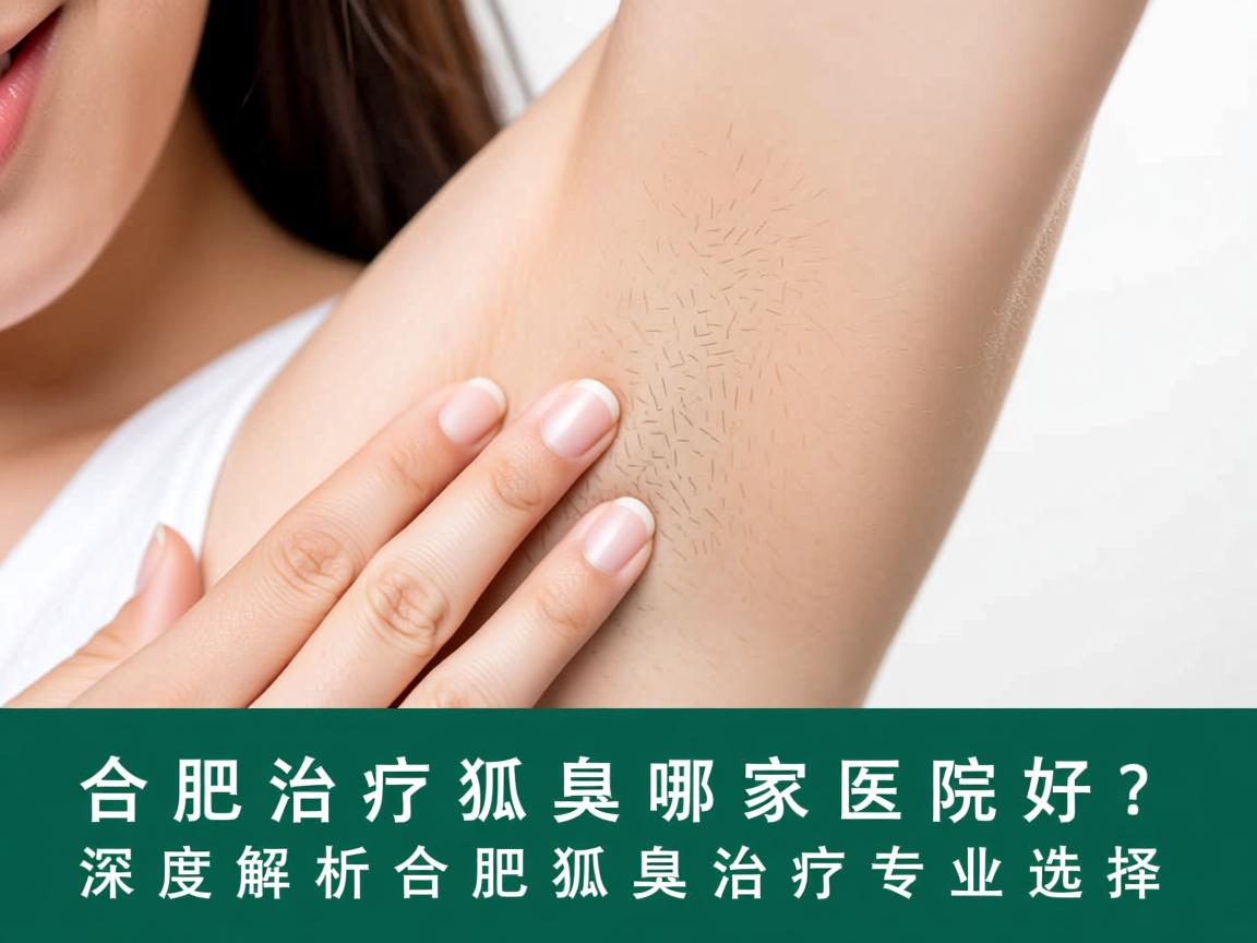 合肥治疗狐臭哪家医院好？深度解析合肥狐臭治疗专业选择