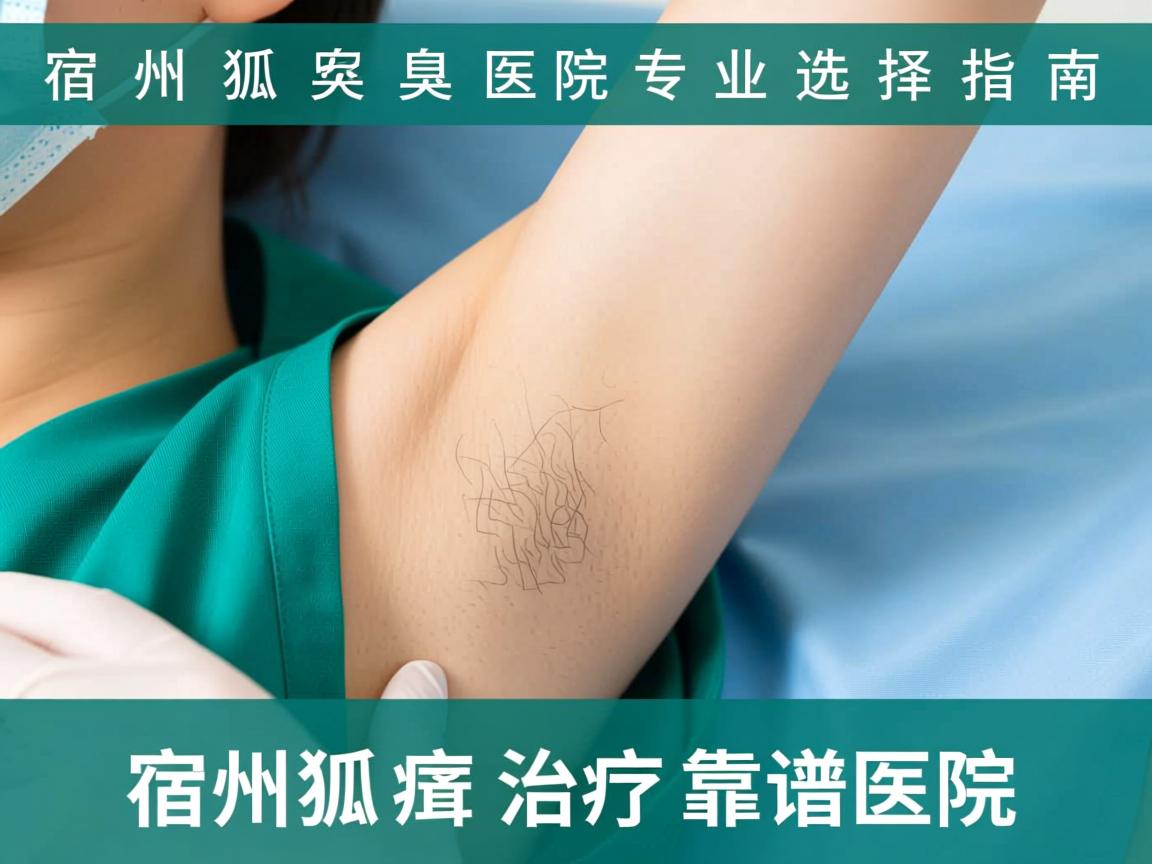 宿州狐臭医院专业选择指南，详解宿州狐臭治疗靠谱医院