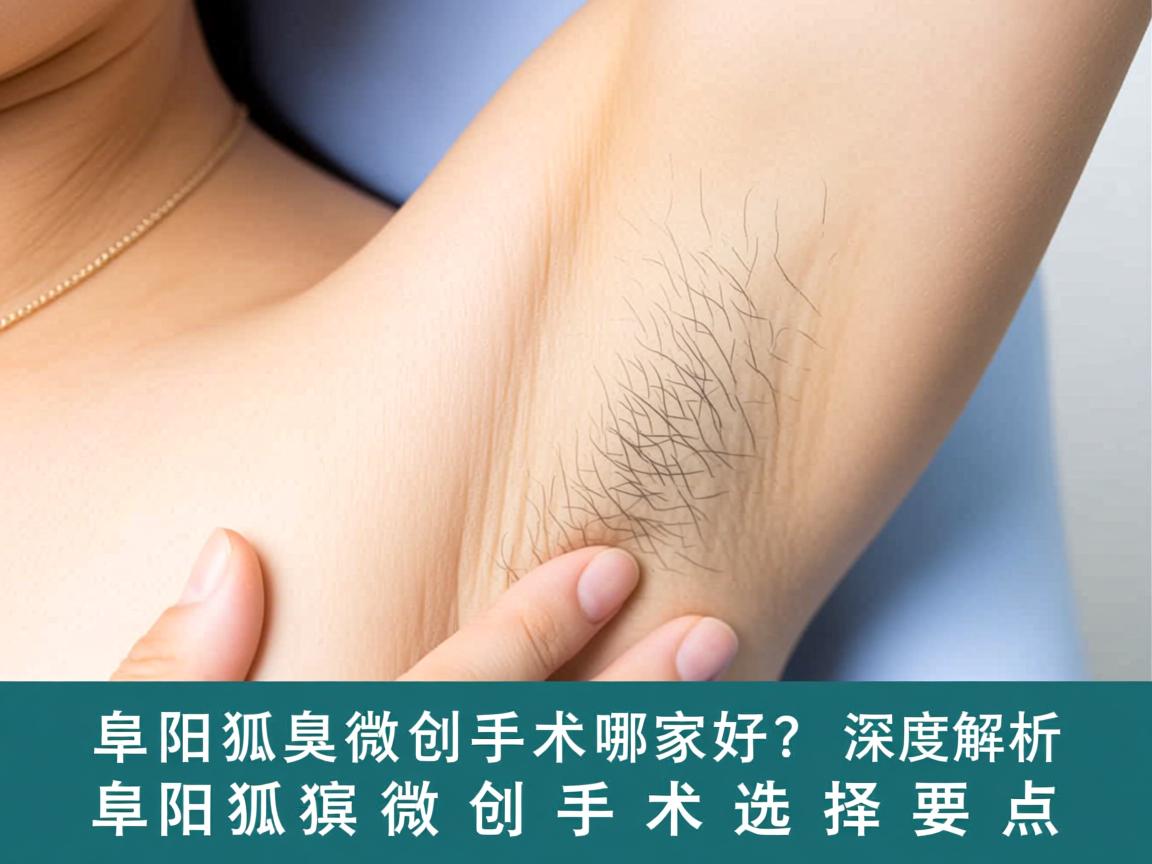 阜阳狐臭微创手术哪家好？深度解析阜阳狐臭微创手术选择要点