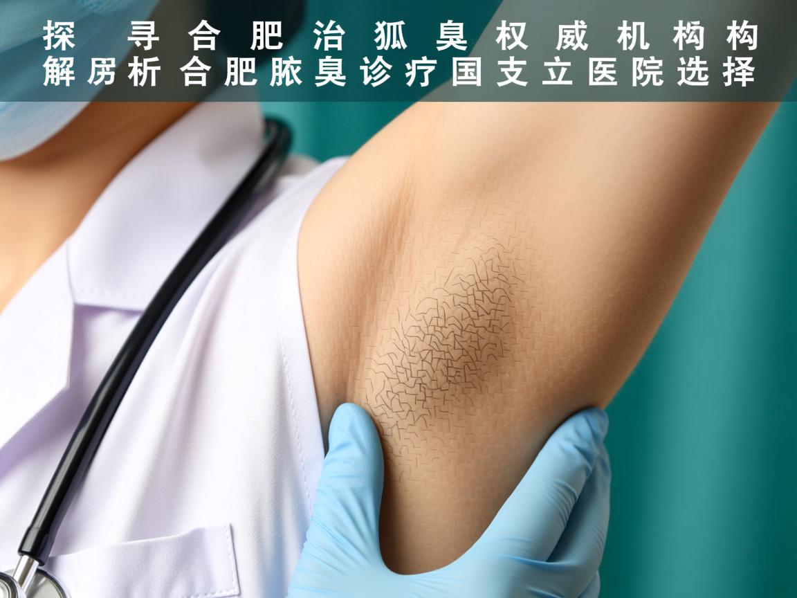 探寻合肥治狐臭权威机构，解析合肥腋臭诊疗的国立医院选择