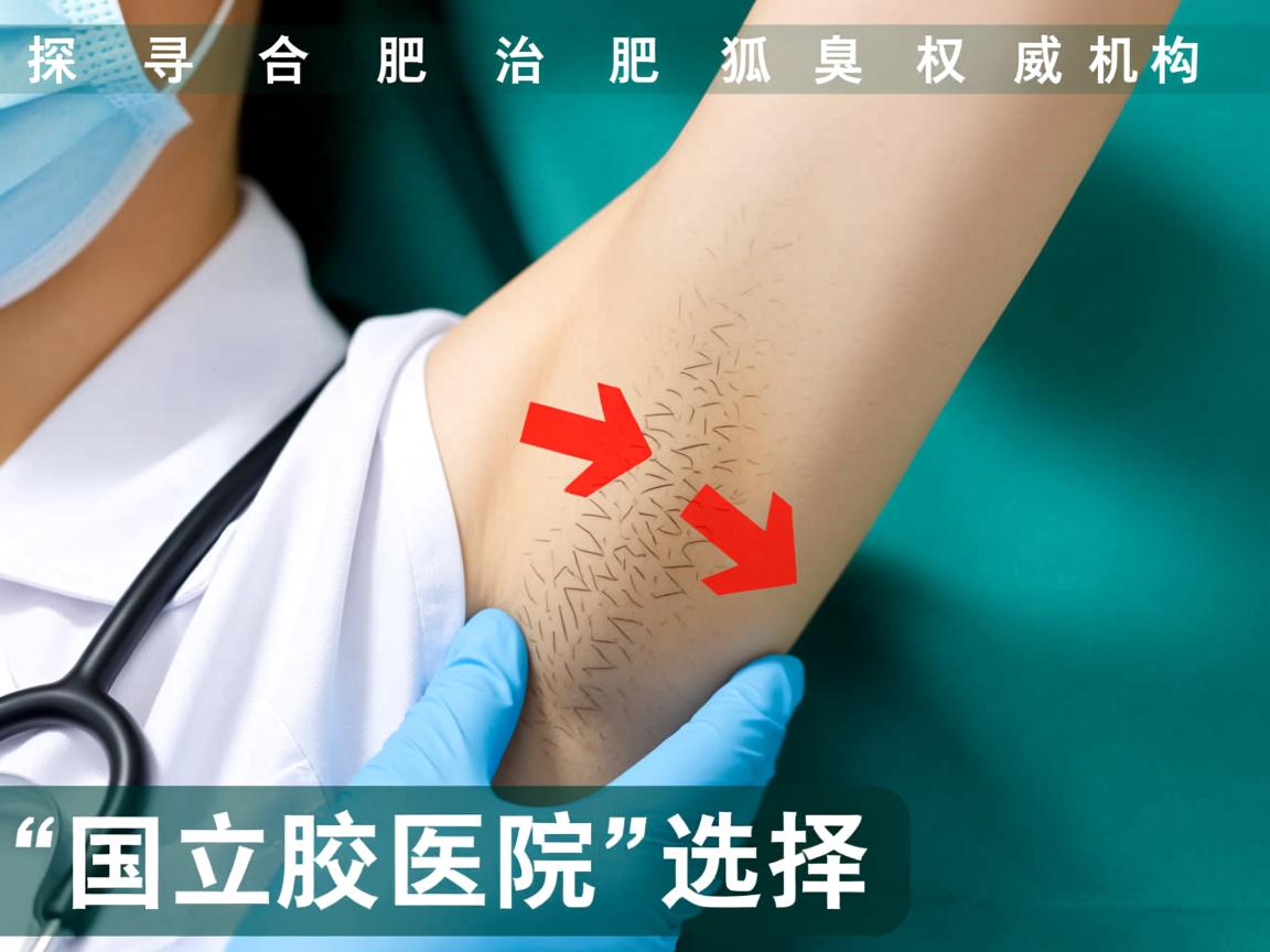 探寻合肥治狐臭权威机构，解析合肥腋臭诊疗的国立医院选择