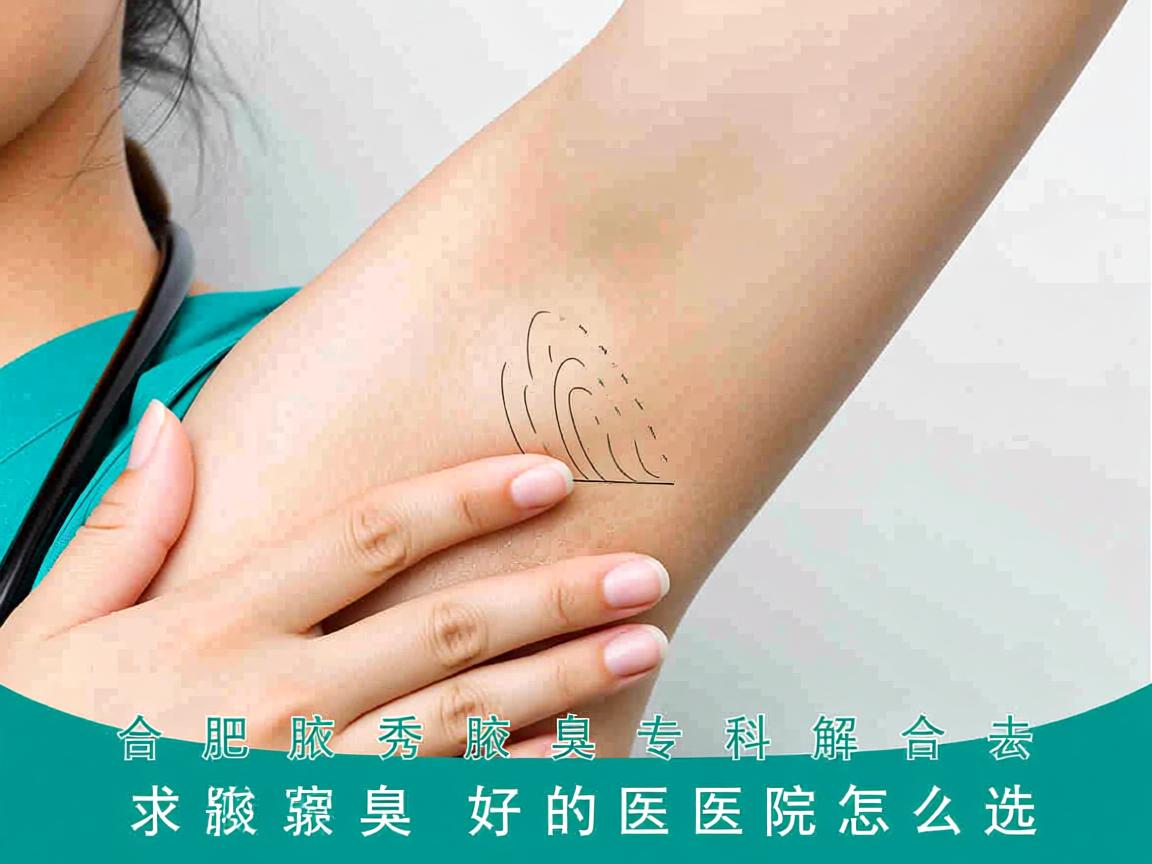 合肥腋秀腋臭专科解析，合肥去腋臭好的医院怎么选