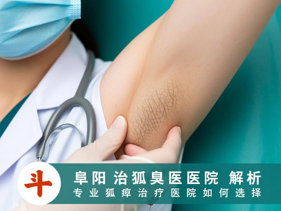 阜阳治狐臭医院解析，专业狐臭治疗医院如何选择