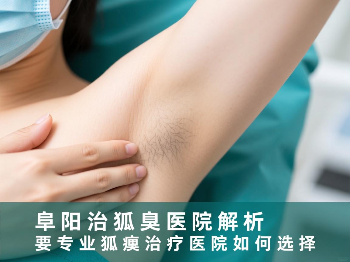 阜阳治狐臭医院解析，专业狐臭治疗医院如何选择