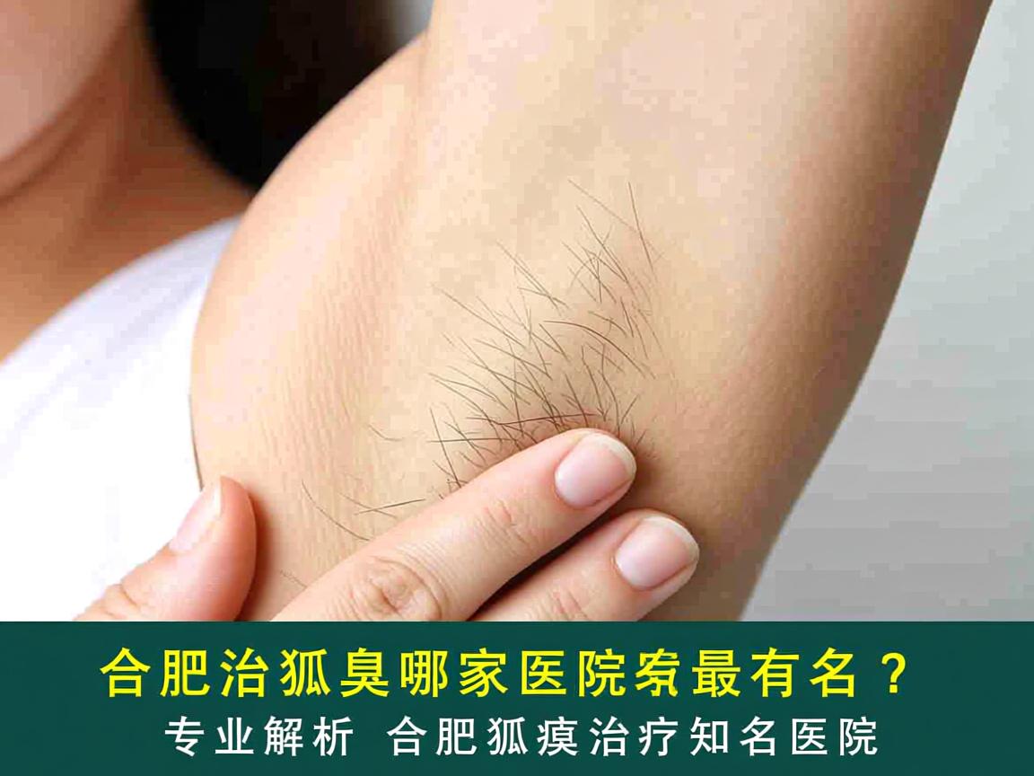 合肥治狐臭哪家医院最有名？专业解析合肥狐臭治疗知名医院