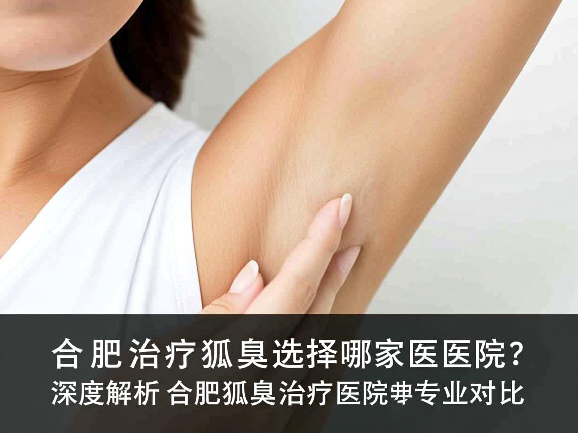 合肥治疗狐臭选择哪家医院？深度解析合肥狐臭治疗医院的专业对比