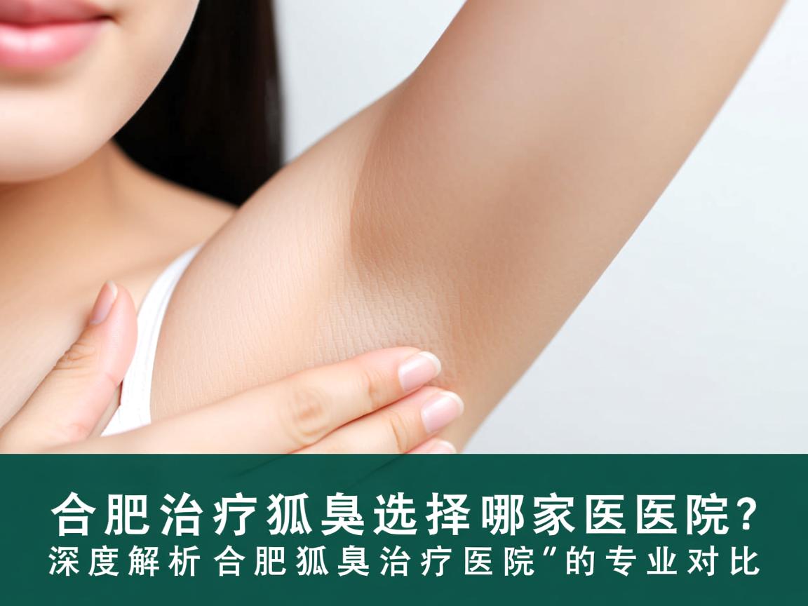 合肥治疗狐臭选择哪家医院？深度解析合肥狐臭治疗医院的专业对比