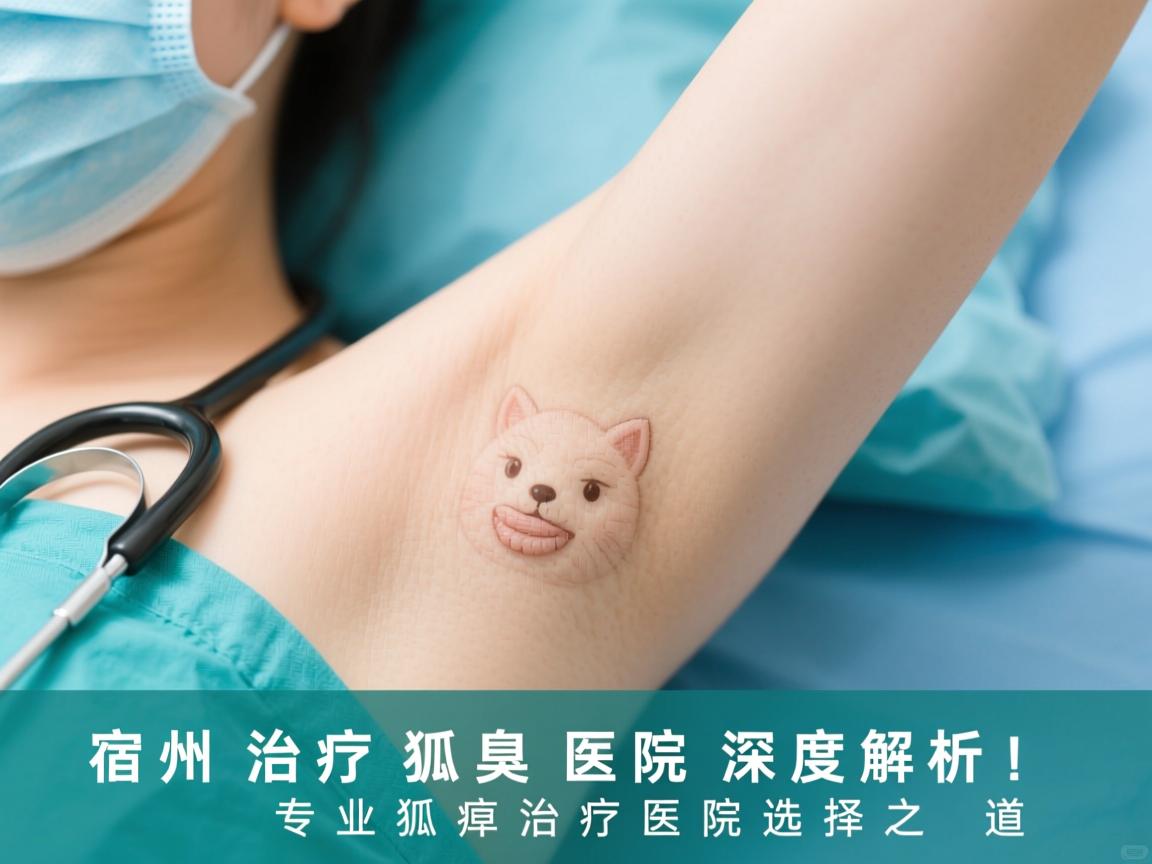 宿州治疗狐臭医院深度解析，专业狐臭治疗医院的选择之道