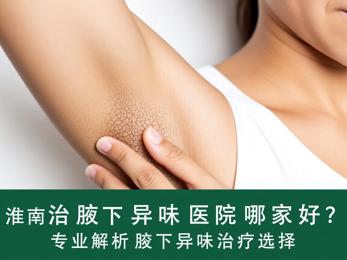 淮南治腋下异味医院哪家好？专业解析腋下异味治疗选择