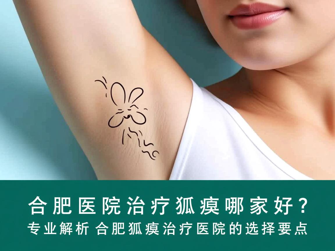 合肥医院治疗狐臭哪家好？专业解析合肥狐臭治疗医院的选择要点