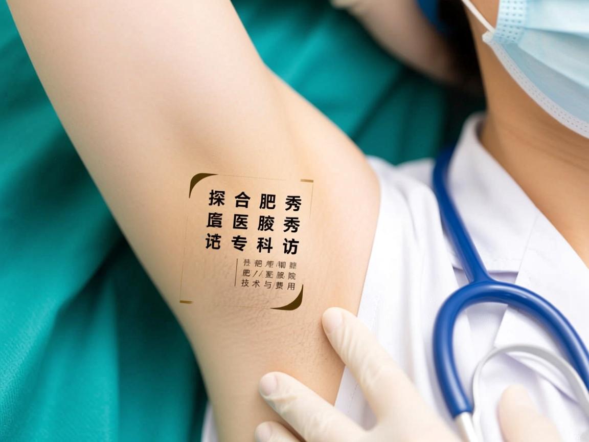探访合肥腋秀腋臭专科，详解合肥腋秀医院技术与费用