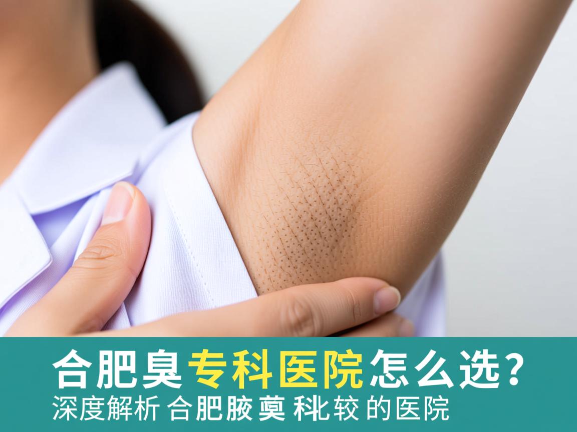 合肥腋臭专科医院怎么选？深度解析合肥腋臭科比较好的医院
