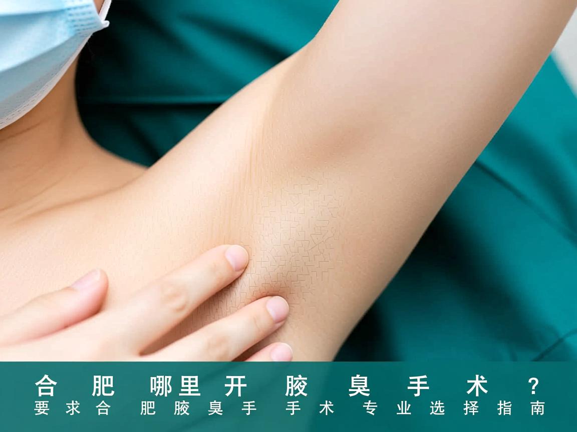 在合肥哪里开腋臭手术?合肥腋臭手术专业选择指南 在合肥哪里开腋臭手术?合肥腋臭手术专业选择指南