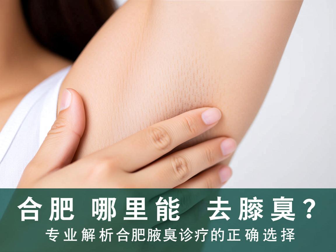合肥哪里能去腋臭?专业解析合肥腋臭诊疗的正确选择 合肥哪里能去腋臭?专业解析合肥腋臭诊疗的正确选择