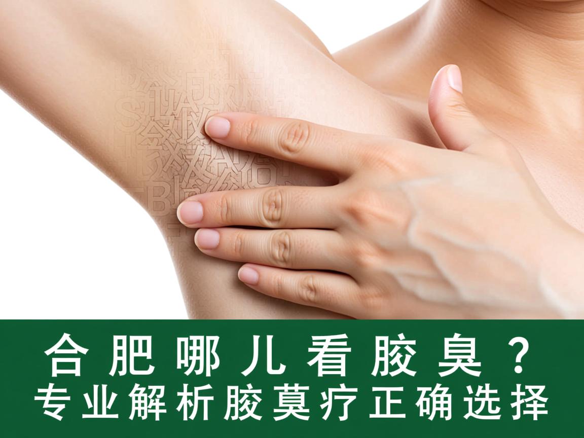 合肥哪儿看腋臭?专业解析腋臭诊疗的正确选择 合肥哪儿看腋臭?专业解析腋臭诊疗的正确选择