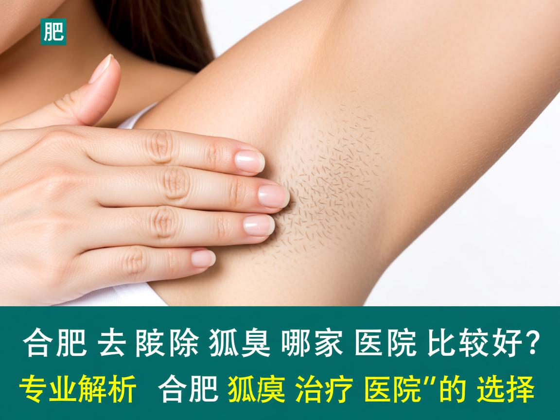 合肥去除狐臭哪家医院比较好？专业解析合肥狐臭治疗医院的选择
