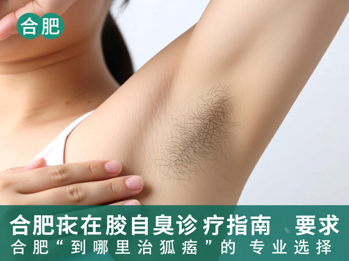 合肥腋臭诊疗指南，在合肥到哪里治狐臭的专业选择