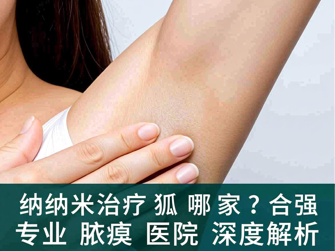 纳米治疗狐臭哪家强?合肥专业腋臭医院深度解析 纳米治疗狐臭哪家强?合肥专业腋臭医院深度解析