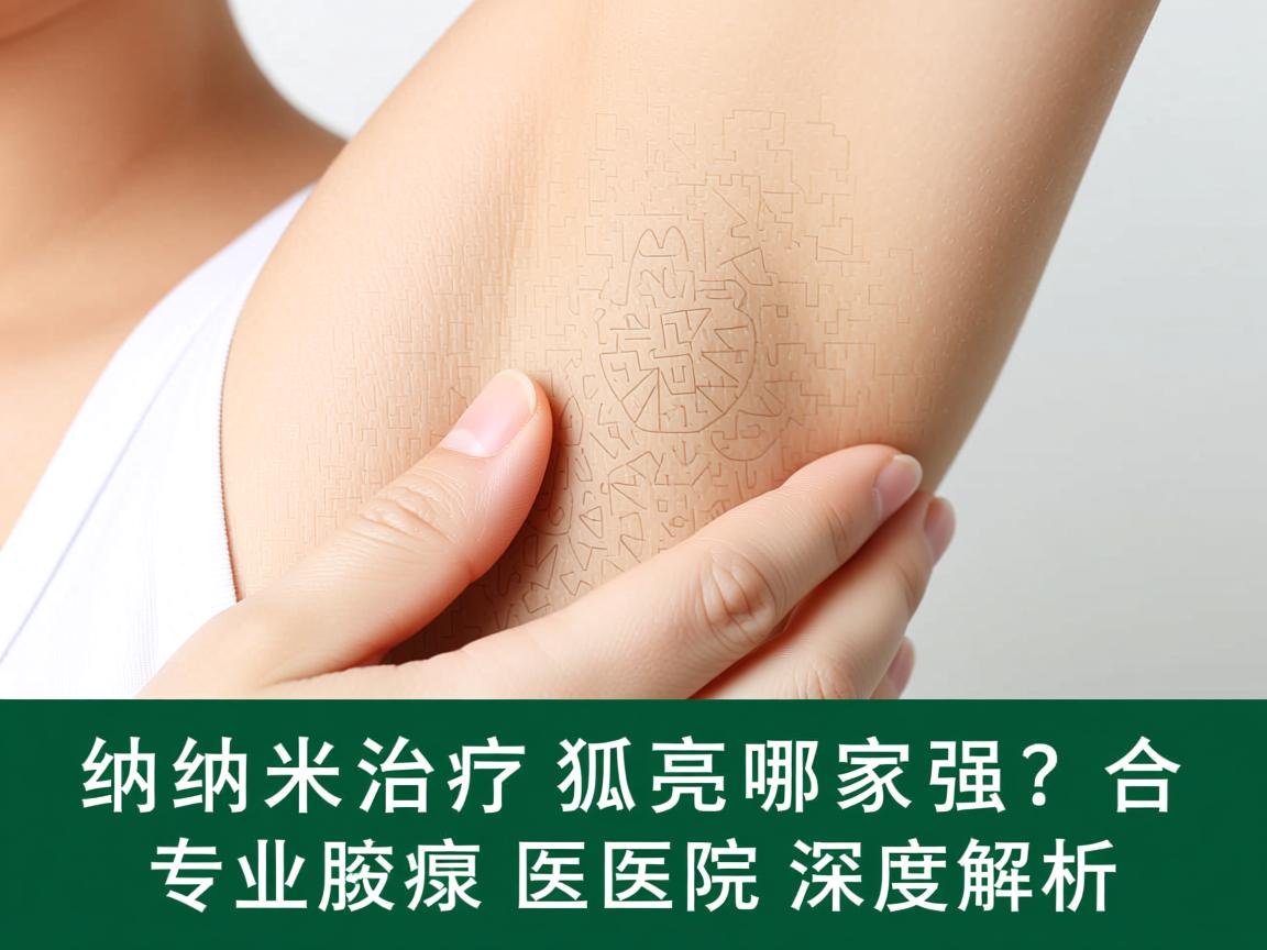 纳米治疗狐臭哪家强?合肥专业腋臭医院深度解析 纳米治疗狐臭哪家强?合肥专业腋臭医院深度解析