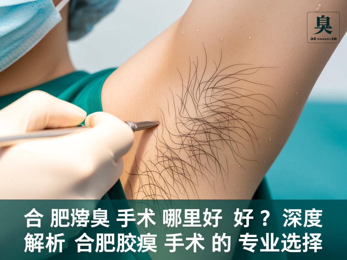 合肥腋臭手术哪里好？深度解析合肥腋臭手术的专业选择