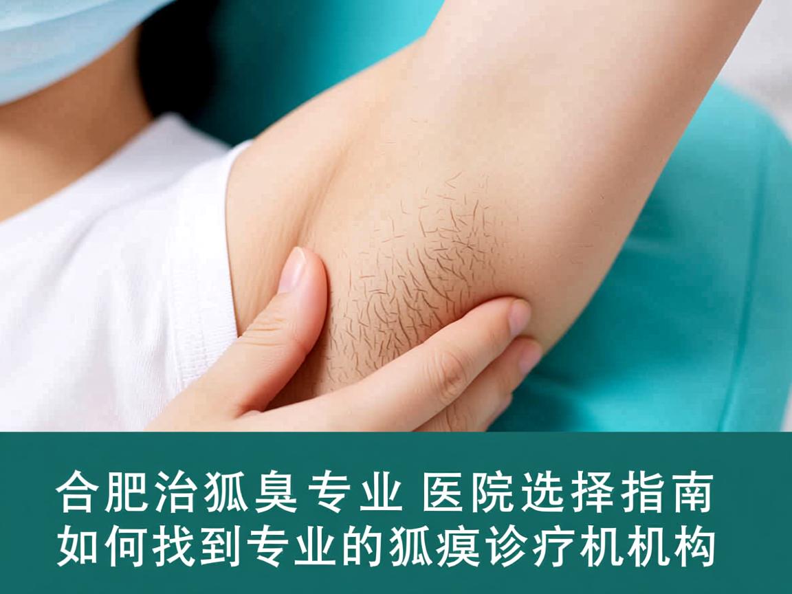 合肥治狐臭专业医院选择指南，如何找到专业的狐臭诊疗机构