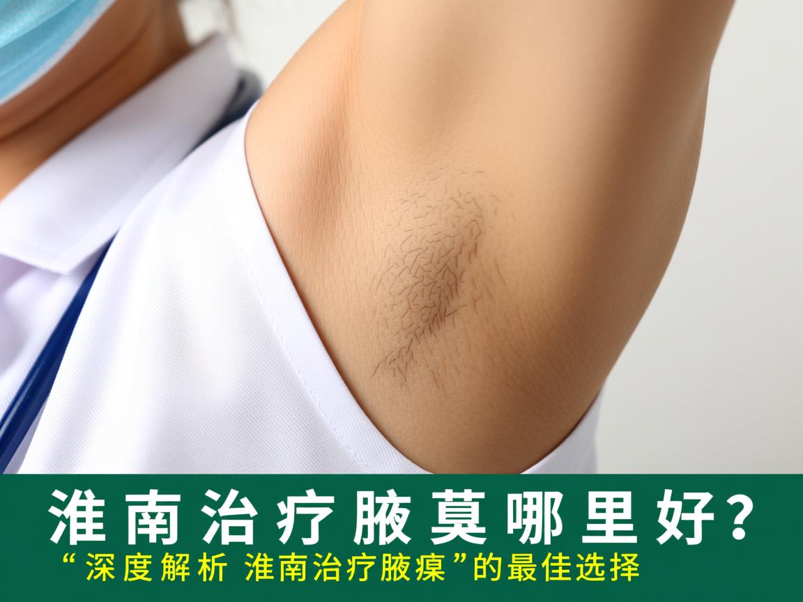 淮南治疗腋臭哪里好？深度解析淮南治疗腋臭的最佳选择