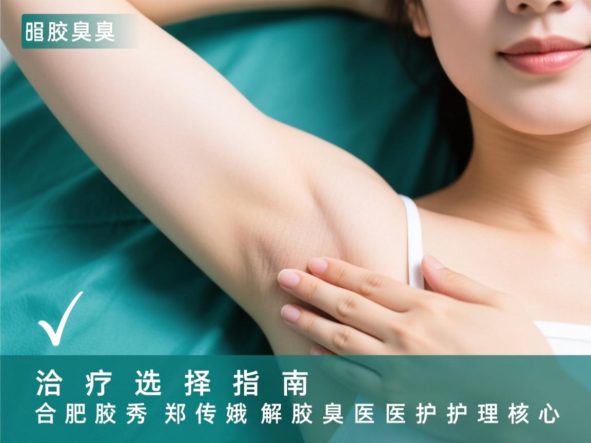 腋臭治疗选择指南，合肥腋秀郑传娥解析腋臭医疗护理核心