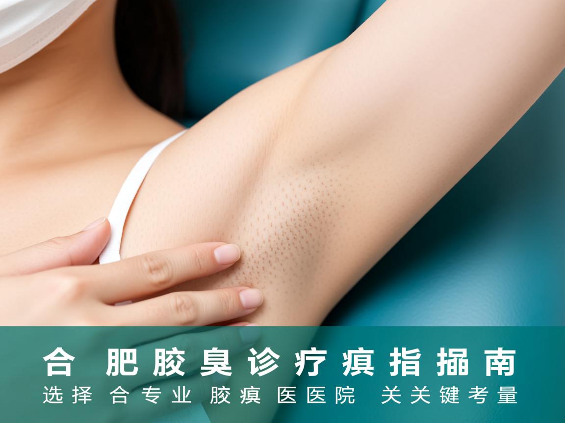 合肥腋臭诊疗指南，选择合肥专业腋臭医院的关键考量