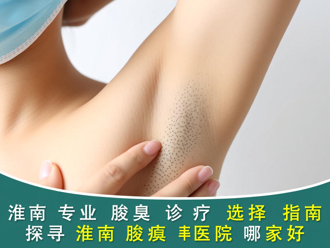 淮南专业腋臭诊疗选择指南，探寻淮南腋臭医院哪家好