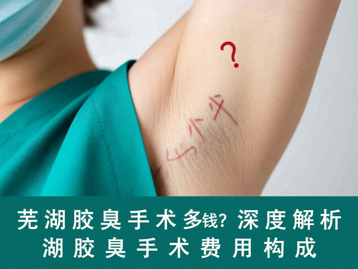 芜湖腋臭手术多少钱？深度解析芜湖腋臭手术费用构成